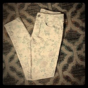 High rise skinny jeans
